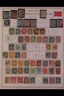1855-1995 COLLECTION On Pages, Mint & Used All Different Stamps, Includes 1855 4s Lion Used (3 Margins Just Touching At  - Andere & Zonder Classificatie
