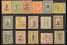 1932-40 PICTORIALS. An Attractive & Complete Pictorials Set, SG 130/145, Very Fine Mint (16 Stamps) For More Images, Ple - Papua New Guinea