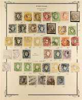 1867-1905 OLD TIME USED COLLECTION CAT £4200+ 1867-1910 OLD TIME USED COLLECTION Presented Somewhat Haphazardly On Print - Other & Unclassified