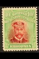 1913-19 10s Crimson & Yellow Green, P14, Die II, SG 241, Fine Mint For More Images, Please Visit Http://www.sandafayre.c - Other & Unclassified