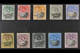 1912-16 Pictorial Definitive Complete Set, SG 72/81, Very Fine Cds Used (10 Stamps) For More Images, Please Visit Http:/ - Saint Helena Island