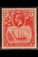 1922-37 1½d Deep Carmine-red, Wmk Script CA, SG 99f, Very Fine Mint, Thick Brown Gum (similar To First Printings Of Many - St. Helena