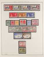 1935-1970 NEVER HINGED MINT COLLECTION In Hingeless Mounts On Leaves, All Different, Includes 1935 Jubilee Set, 1938-50  - St.Kitts En Nevis ( 1983-...)