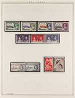 1935-1970 NEVER HINGED MINT COLLECTION In Hingeless Mounts On Leaves, ALL DIFFERENT, Includes 1935 Jubilee Set, 1948 Wed - Ste Lucie (...-1978)