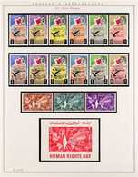 1963-1966 EXTENSIVE NHM COLLECTION OF SETS & MINI SHEETS. An Attractive, ALL DIFFERENT Collection Of Complete Sets & Min - Sharjah