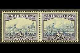 1933-48 2d Blue & Violet With Ink Smudge Through "S" Of "SUID" Variety, SG.58, Never Hinged Mint. For More Images, Pleas - Unclassified