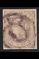 1864 19c Lilac On Lilac (Edifil 66, Scott 64, SG 78), 4 Good Even Margins, Fine Used. For More Images, Please Visit Http - Other & Unclassified