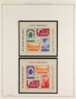 SPANISH MOROCCO 1937-1954 All Different Never Hinged Mint Collection, Includes 1937 Both Definitive Miniature Sheets, 19 - Other & Unclassified