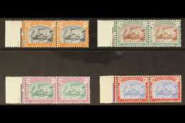 POSTAGE DUE 1948 Gunboat Set, SG D12/15, Never Hinged Mint Pairs From Matching Positions On The Left Side Of The Sheet ( - Soedan (...-1951)