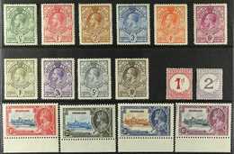1933-35 KGV MINT COLLECTION Presented On A Stock Card That Includes All Issues Of This Reign, The 1933 Portrait Set (SG  - Swasiland (...-1967)