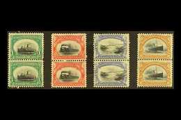 1901 Pan-American Exposition 1c, 2c 5c And 10c (Scott 294/95, 297 & 299, SG 300/01, 303 & 305) In Fine Mint Vertical Pai - Altri & Non Classificati