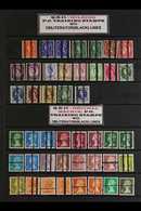 POST OFFICE TRAINING STAMPS AND LABELS A Substantial 1953-1996 Fine Mint Or Never Hinged Mint Collection Nicely Presente - Other & Unclassified