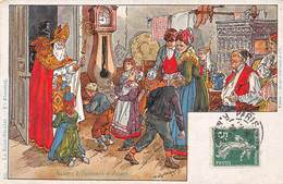 67-LA SAINT-NICOLAS- USAGES ET COSTUMES D'ALSACE - Sonstige & Ohne Zuordnung