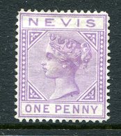 Nevis - St Kitts & Nevis - 1879-80 QV - Wmk. Crown CC - 1d Lilac-mauve MNG (SG 23) - St.Christopher-Nevis & Anguilla (...-1980)