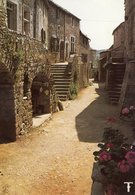 CAUSSE DU LARZAC LA COUVERTOIRADE COMMANDERIE TEMPLIERE RUE PRINICPALE MAISONS A PERRONS - Other & Unclassified