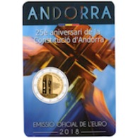 Andorra 2018 Blister 25° Anniversario Della Costituzione - Andorre