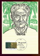 BRD 2000  Mi.Nr. 2090 , 125. Geburtstag Von Dr. Albert Schweitzer - Hagenbach Maximum Card - Erstausgabe Bonn 13.01.2000 - Maximum Cards