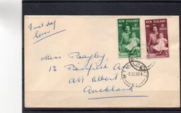 NOUVELLE ZELANDE 1950 - Cartas & Documentos