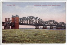 Cpa Neuss Rheinbrucke - Neuss