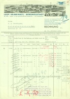 BERGNEUSTADT B Gummersbach Rechnung 1940 Deko " L.Krawinkel - Wirk- U.Strickwarenfabrik, Spinnerei " - Textile & Vestimentaire