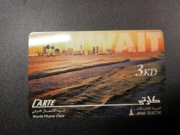 KUWAIT  PREPAID  CARD     Fine Used Card  ** 814** - Kuwait