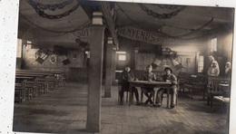 TROISDORF "CAMP DE SAVOIE"  INTERIEUR DE LA CANTINE CARTE PHOTO - Troisdorf