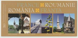 EMISSIONS COMMUNES - FRANCE / ROUMANIE - OEUVRES DE CONSTANTIN BRANCUSI 2006 - 2 POCHETTES SOUS BLISTER OUVERT - Gezamelijke Uitgaven