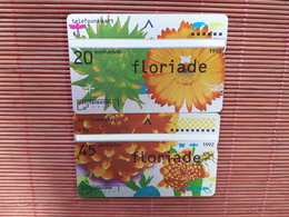 Landis & Gyr 2 Phonecards Netherlands 223 A+203 D (Mint,Neuve) Rare - Openbaar