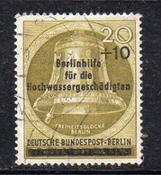 357 490 - GERMANIA BERLINO 1956 , Unificato N. 136 Usato  (M2200) ALLUVIONATI - Usados