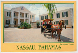 BAHAMAS    NASSAU   PARLIAMENT  HOUSE     (VIAGGIATA) - Bahamas