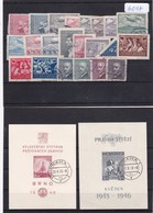 (K 6097) Tschechoslowakei, Kpl. Jahrgang 1946, Gest - Full Years
