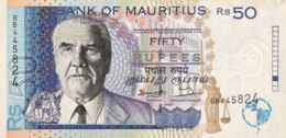 Mauritius 50 Rupees, P-43 (1998) - AU - Mauricio