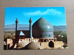 AK  IRAN  THE DOME AND MINARET OF SHAH MOSQUE    ISFAHAN - Iran