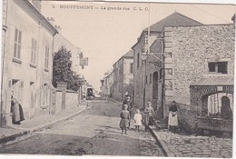 POSTCARD FRANCE - BOUFFEMONT - LA GRANDE RUE - Bouffémont