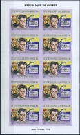 B8691 Guinea 2007 Summer Olympic 1924 Paris Athlete Mi4552B Imperf Sheet Of 10 Stamps - Estate 1924: Paris