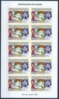 B8702 Guinea 2007 Summer Olympic 1904 1900 1908 Athlete Imperf Mi4548B Sheet Of 10 Stamps - Verano 1908: Londres