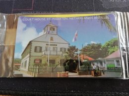 ST MAARTEN $20,- PREPAID ANTELECOM   COURTHOUSE  MINT IN WRAPPER  **837 ** - Antillas (Nerlandesas)