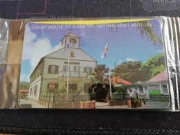 ST MAARTEN $20,- PREPAID ANTELECOM   COURTHOUSE  MINT IN WRAPPER  **837 ** - Antille (Olandesi)