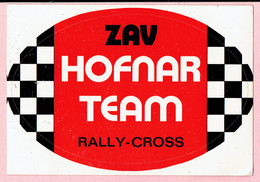 Sticker - ZAV - HOFNAR TEAM - RALLY-CROSS - Stickers