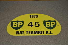 Rally Plaat-rallye Plaque Plastic: Nat. Teamrit K.L. 1979 BP - Placas De Rally