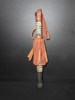 BEAU COUTEAU AFRICAIN TRADITIONNEL DU GHANA , Art Africain - Armes Blanches