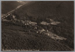 Schlangenbad Im Taunus - S/w Flugzeugaufnahme - Schlangenbad