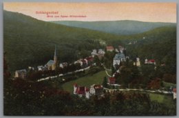 Schlangenbad Im Taunus - S/w Blick Vom Kaiser Wilhelmfelsen - Schlangenbad