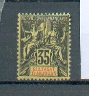 ANJ 50  - YT 17 *  - Charnière Complète - Unused Stamps