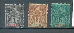 BEN 99 - YT 33 - 34 - 35 * - Unused Stamps