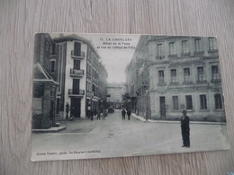 CPA 07 Ardèche Le Cheylard Hôtel De La Poste Et Rue De L'Hôtel De Ville - Le Cheylard