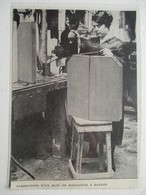 Fabrication D'un Radiateur à Bande - Camion - Coupure De Presse De 1920 - Camion