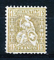 HELVETIA - Mi Nr 44 - MNH** - Cote 35,00 € - Unused Stamps