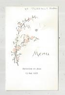 Menu, 1978 , 4 Pages  ,  Frais Fr 1.55 E - Menus