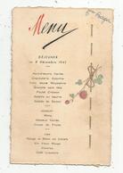 Menu, 1945 ,  Frais Fr 1.75 E - Menus